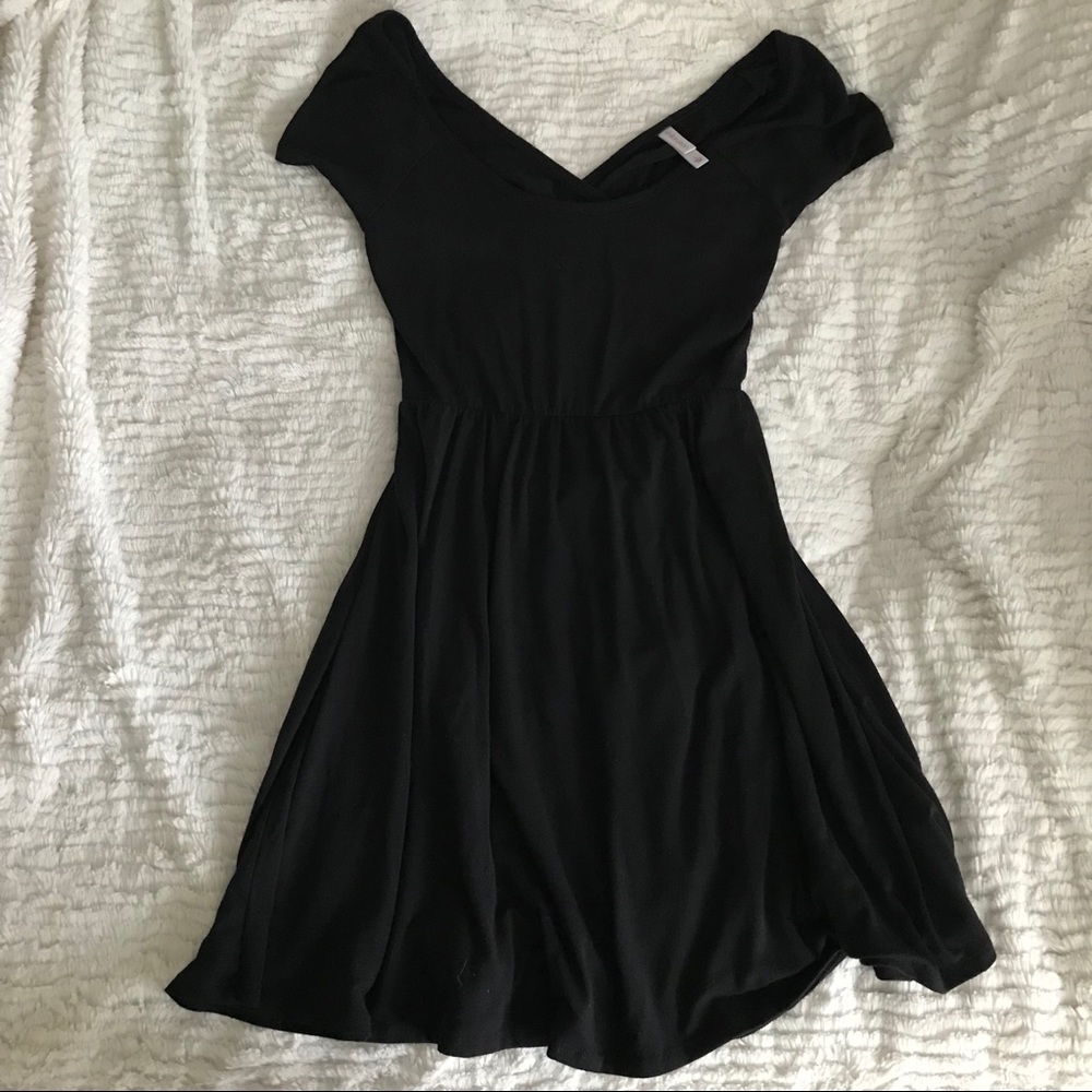 Black dress with cutout Target